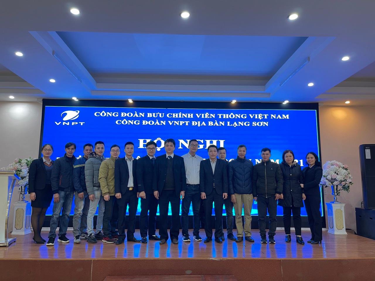 Công đoàn VNPT địa bàn Lạng Sơn tổ chức hội nghị triển khai kế hoạch năm 2021 Công đoàn VNPT địa bàn Lạng Sơn tổ chức hội nghị triển khai kế hoạch năm 2021